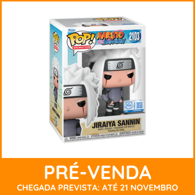 * EM PRÉ-VENDA ONLINE * Funko POP! Animation Naruto Shippuden Jiraiya Sannin #2103 SE