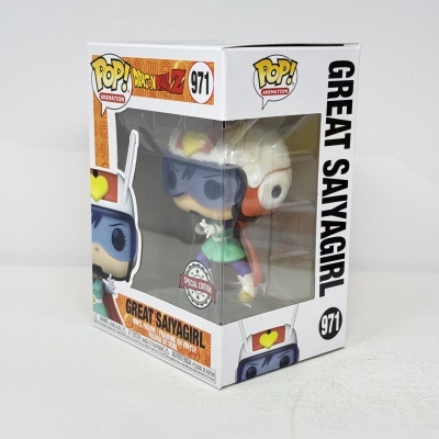 * 2ª MÃO * Funko POP! Animation Dragon Ball Z Great Saiyagirl #971 SE