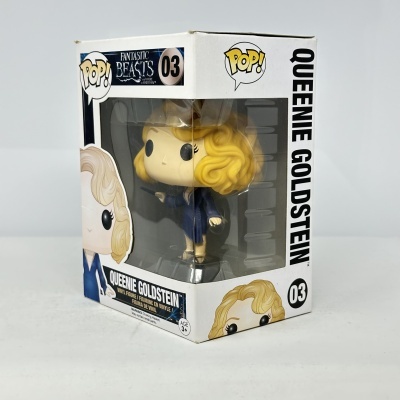 Figura Queenie Goldstein POP! Fantastic Beasts número 03 na caixa