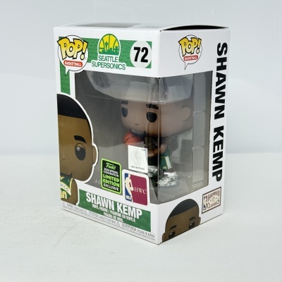* 2ª MÃO * Funko POP! Basketball NBA Seattle Supersonics Shawn Kemp #72 Spring Convention 2020
