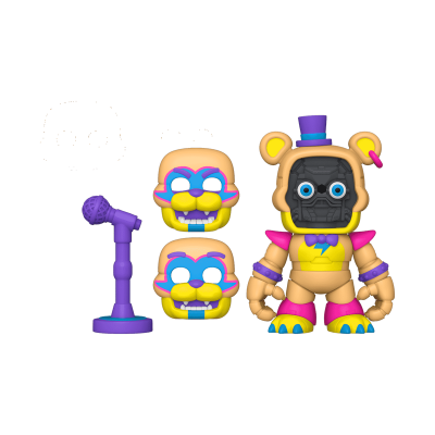 Funko SNAPS! Five Nights At Freddy's Security Breach Glamrock Freddy With Dressing Room