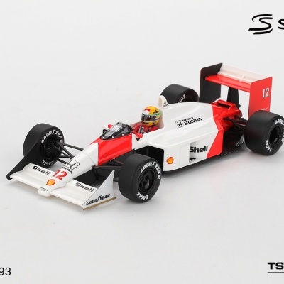 Diecast 1:43 McLaren MP4/4 #12 Ayrton Senna Japanese GP Winner 1988 - TSM Model