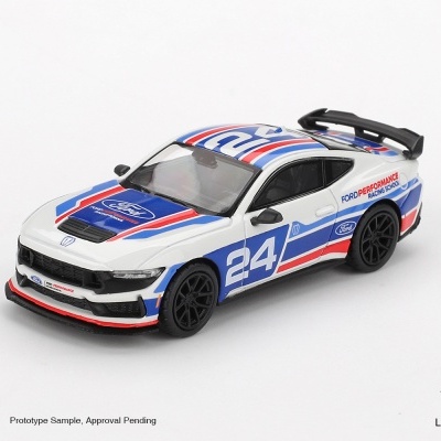 Diecast 1:64 Ford Mustang Dark Horse #24 Ford Performance Racing School 2025 - Mini GT