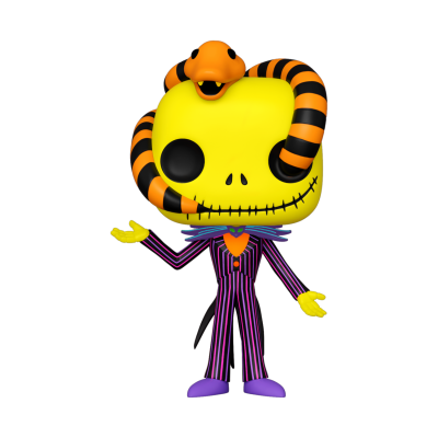 Funko POP! Disney The Nightmare Before Christmas Jack Skellington (Snake) #717 Black Light SE