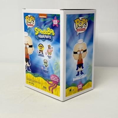 * 2ª MÃO * Funko POP! Animation Spongebob Squarepants Barnacleboy #835 Fall Convention 2020