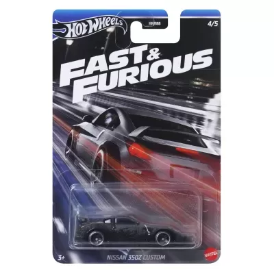 Miniatura Hot Wheels 1:64 - Fast & Furious: Racing Series Asst. HNR88 (1un)