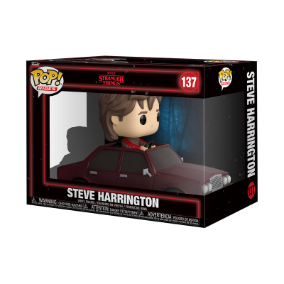Funko POP! Rides Television Stranger Things Steve Harrington with Car #137