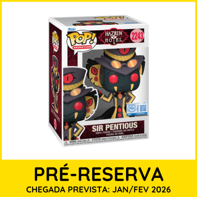 * PRÉ-RESERVA * Funko POP! Animation Hazbin Hotel Sir Pentious #2243 Specialty Series