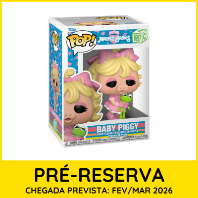 * PRÉ-RESERVA * Funko POP! Disney The Muppets Muppet Babies Baby Piggy #1697