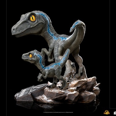 Figura MiniCo - Jurassic World Dominion - Blue And Beta