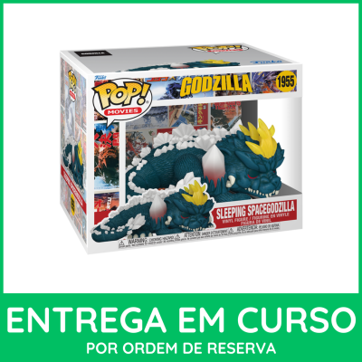 * PRÉ-RESERVA * Funko POP! Movies Godzilla Sleeping Spacegodzilla 6" #1955 (Super Sized POP!)