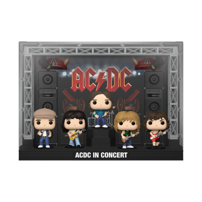 Funko POP! Moment Deluxe AC/DC In Concert Brian Johnson / Malcolm Young / Phill Rudd / Cliff Williams / Angus Young #02 SE