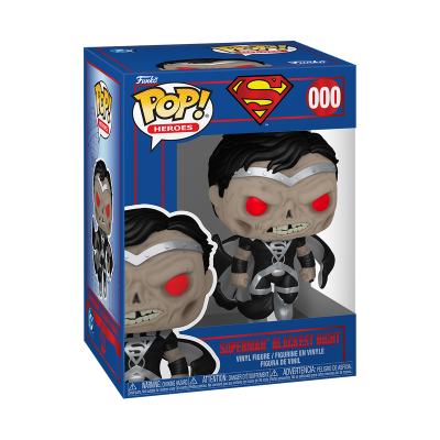 * PRÉ-RESERVA * Funko POP! DC Super Heroes Superman Superman Blackest Night #000