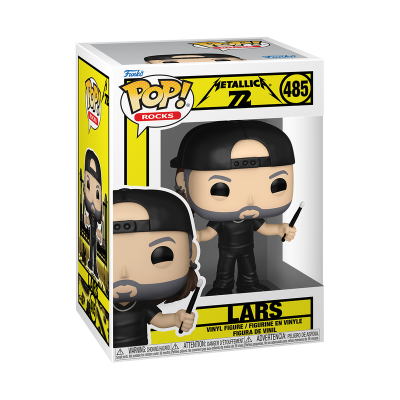 * PRÉ-RESERVA * Funko POP! Rocks Metallica 72 Lars #485