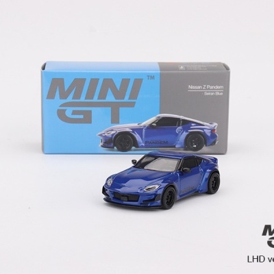 Diecast 1:64 Nissan Z Pandem Seiran Blue - Mini GT