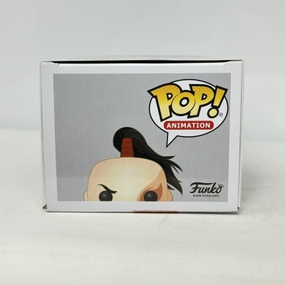 Caixa de Funko Pop! Animation com imagem da figura com cabelo castanho e preto