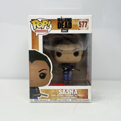 * 2ª MÃO * Funko POP! Television The Walking Dead Sasha #577