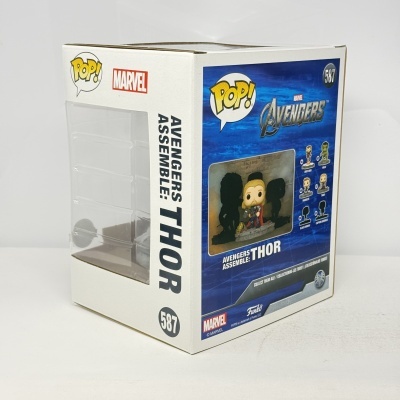 * 2ª MÃO * Funko POP! Deluxe Marvel Avengers Assemble: Thor #587 SE