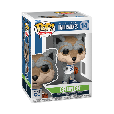 * PRÉ-RESERVA * Funko POP! Basketball NBA Mascots Minnesota Timberwolves Crunch #14