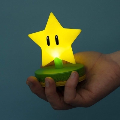 Icon Light Super Mario Super Star 10cm