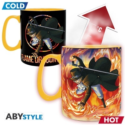 Mug Heat Change One Piece Luffy & Sabo 460ml ABYstyle The Fan Experience