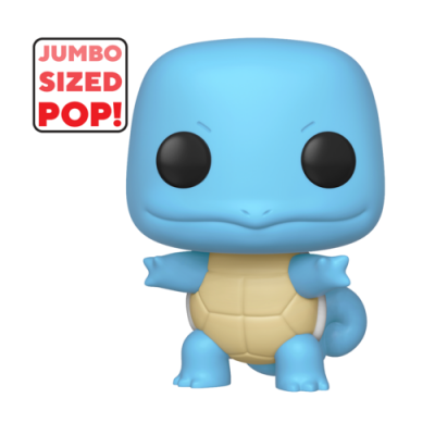 Funko POP! Games Pokémon Squirtle 10" #505 (Jumbo Sized POP!)
