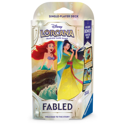 Disney Lorcana Trading Card Game Starter Deck Fabled (Em Inglês)