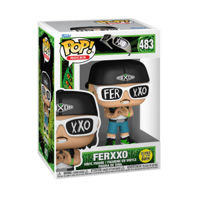 * PRÉ-RESERVA * Funko POP! Rocks FERXXO #483 GITD