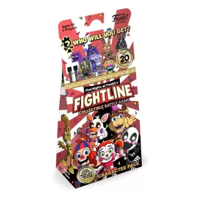Figura Mistério Five Nights at Freddy's Collectable Battle Game Card Game Extensions Fightline
