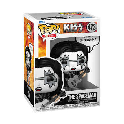 * PRÉ-RESERVA * Funko POP! Rocks Kiss The Spaceman (You Keep On Shoutin'!) #473