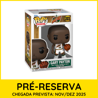 * PRÉ-RESERVA * Funko POP! Basketball NBA Seattle Sonics Gary Payton #223