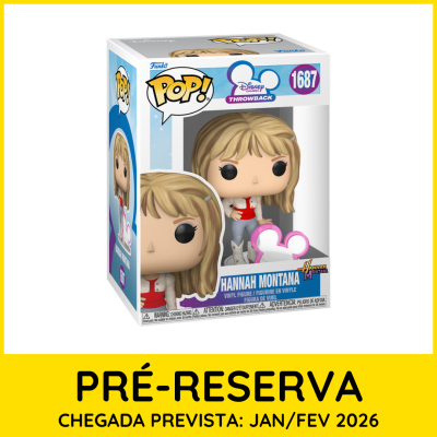 * PRÉ-RESERVA * Funko POP! Disney Channel Throwback Hannah Montana Hannah Montana #1687