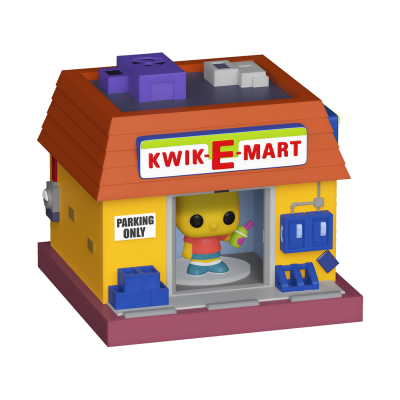 Bitty POP! Towns The Simpsons Bart Simpson And Kwik-E-Mart
