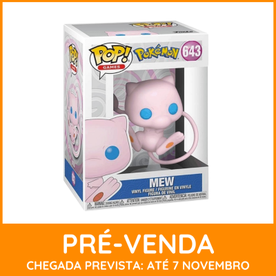 * EM PRÉ-VENDA ONLINE * Funko POP! Games Pokemon Mew #643