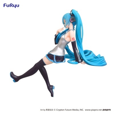 Figura Hatsune Miku Noodle Stopper Kuroboshi Kouhaku Ver. (re-run) 14cm FuRyu