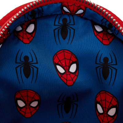 Mini Mochila LoungeFly Pets Marvel Spider-Man (Disponível em Vários Tamanhos)