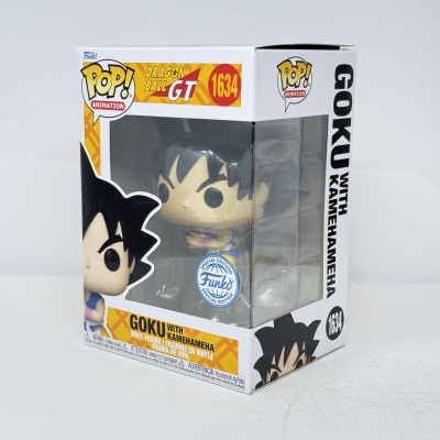 * 2ª MÃO * Funko POP! Animation Dragon Ball GT Goku With Kamehameha #1634 SE