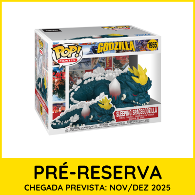 * PRÉ-RESERVA * Funko POP! Movies Godzilla Sleeping Spacegodzilla 6" #1955 (Super Sized POP!)
