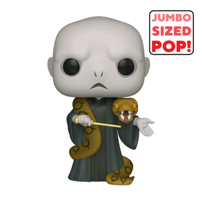 Funko POP! Harry Potter Lord Voldemort With Nagini 10" #109 (Jumbo Sized POP!)