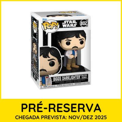 * PRÉ-RESERVA * Funko POP! Star Wars Biggs Darklighter (Deleted Scenes) #802