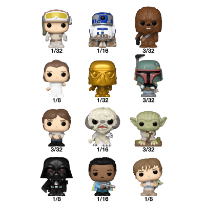 Bitty POP! Star Wars The Empire Strikes Back Mystery Single Packs (1 un)
