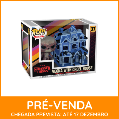 * EM PRÉ-VENDA ONLINE * Funko POP! Town Television Stranger Things Vecna With Creel House #37