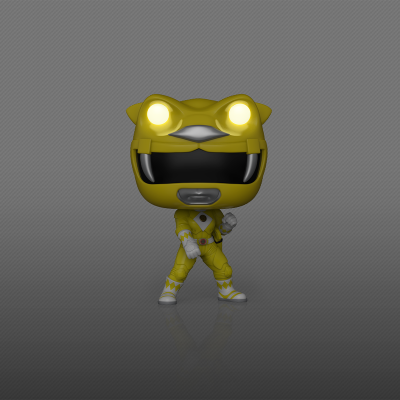 Funko POP! Movies Mighty Morphin Power Rangers The Movie Yellow Ranger #1781 GITD (Caixa Danificada)