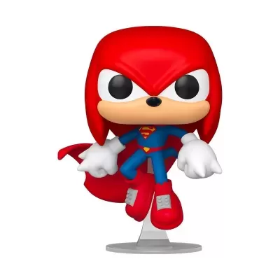 * PRÉ-RESERVA * Funko POP! DC Heroes Justice League and Sonic Knuckles as Superman #596 SE