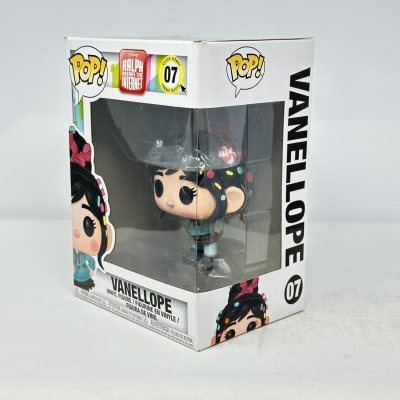 Figura Pop! Vanellope do filme Ralph Breaks the Internet na caixa