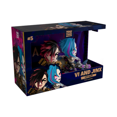 Figura Arcane Vi and Jinx 11cm Youtooz Collectibles