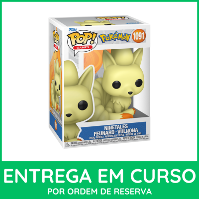 * PRÉ-RESERVA * Funko POP! Games Pokémon Ninetales #1091
