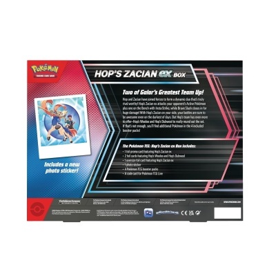 Pokémon Trading Card Game Hop's Zacian EX Box (Em Inglês)