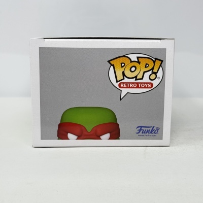 * 2ª MÃO * Funko POP! Retro Toys Power Rangers X Teenage Mutant Ninja Turtles Raphael #112 2022 Fall Convention Limited Edition