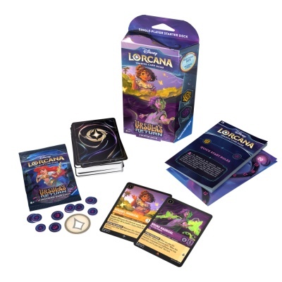 Disney Lorcana Trading Card Game Starter Deck Ursula's Return (Em Inglês)